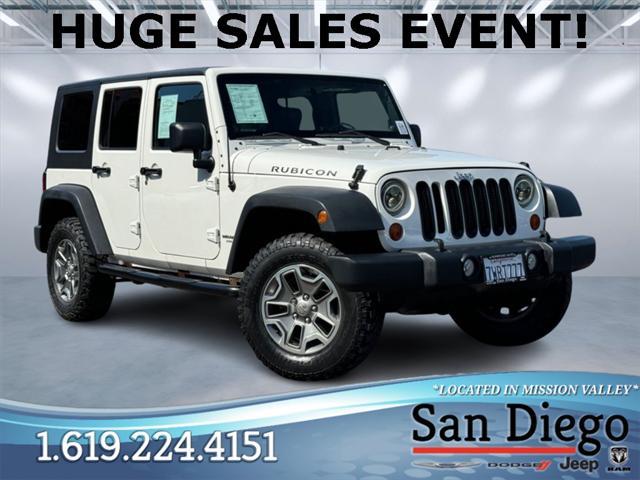 used 2010 Jeep Wrangler Unlimited car, priced at $15,869