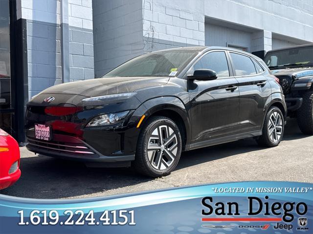 used 2023 Hyundai Kona EV car, priced at $21,414