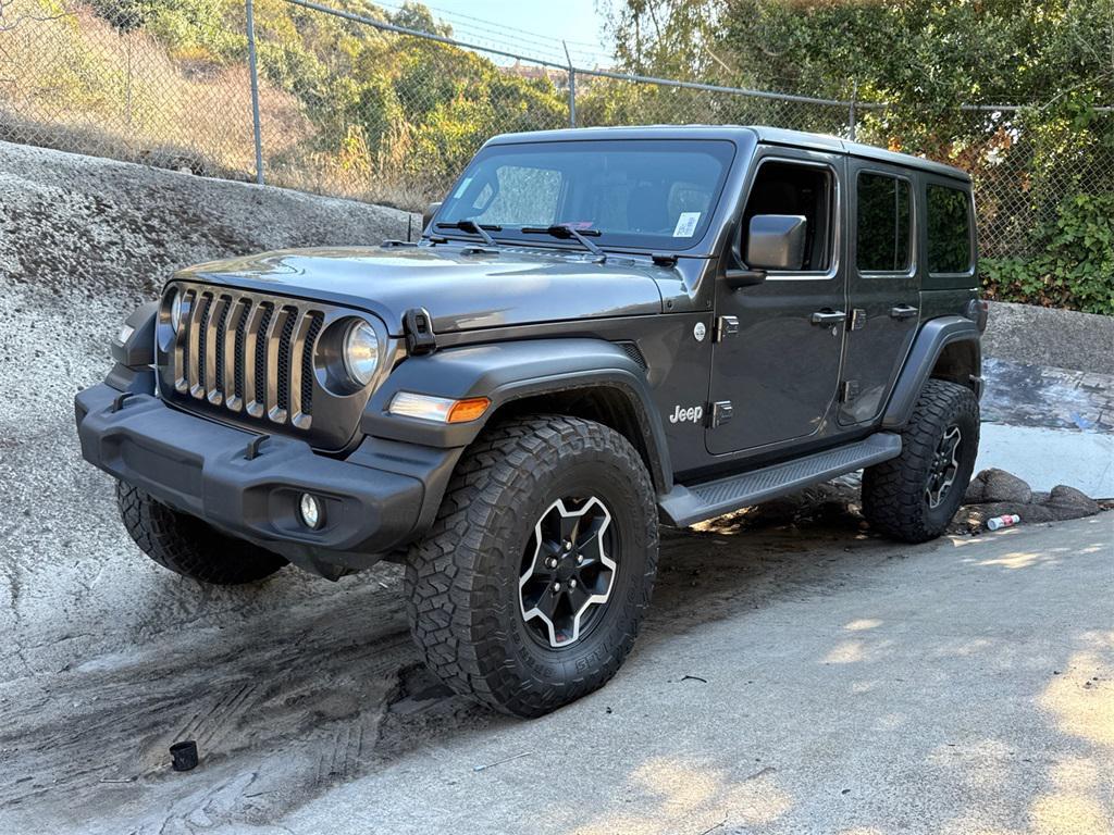 used 2018 Jeep Wrangler Unlimited car, priced at $22,990