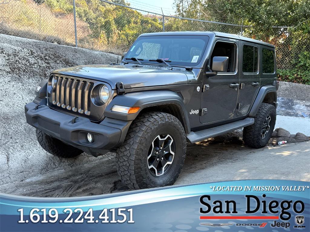 used 2018 Jeep Wrangler Unlimited car, priced at $22,990