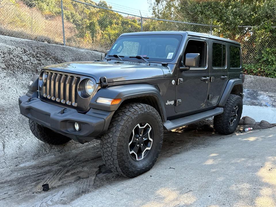 used 2018 Jeep Wrangler Unlimited car, priced at $22,990