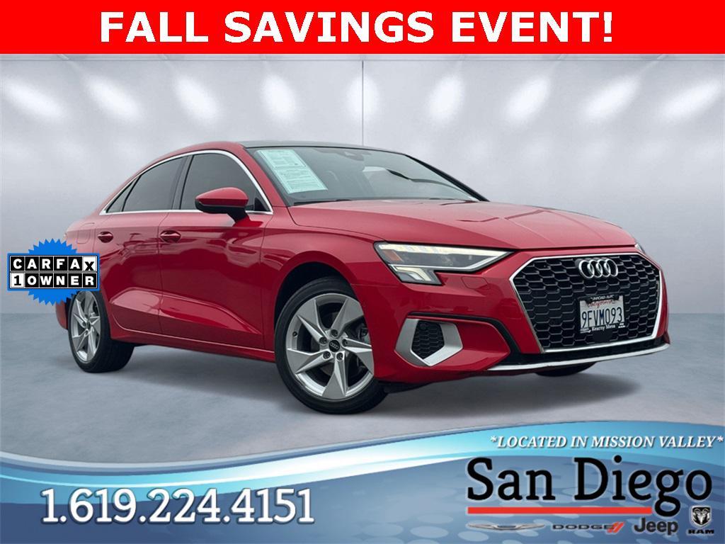 used 2023 Audi A3 car, priced at $22,990