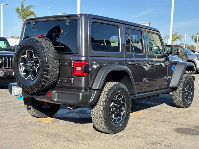 used 2021 Jeep Wrangler Unlimited 4xe car, priced at $35,525