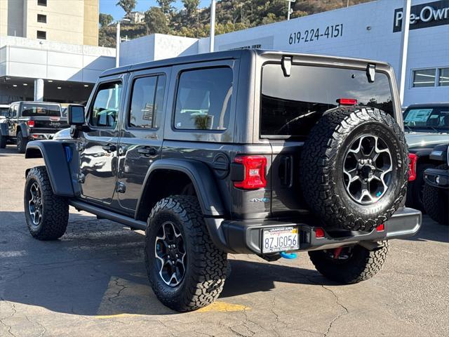 used 2021 Jeep Wrangler Unlimited 4xe car, priced at $35,525