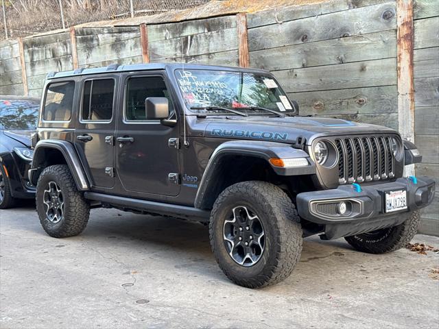 used 2021 Jeep Wrangler Unlimited 4xe car, priced at $36,259