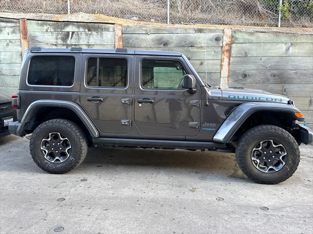 used 2021 Jeep Wrangler Unlimited 4xe car, priced at $36,259