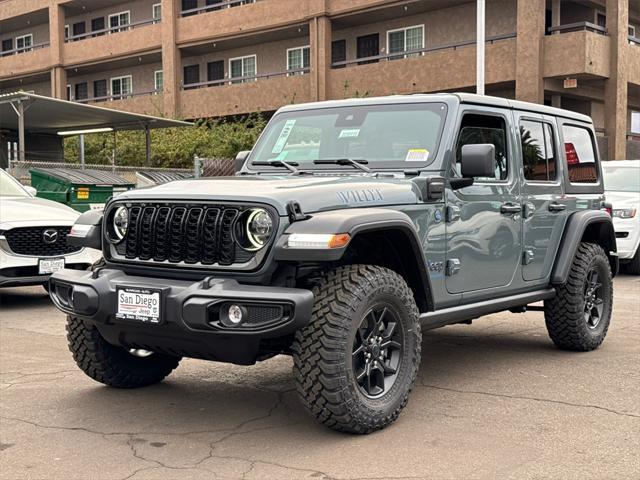 new 2025 Jeep Wrangler 4xe car, priced at $50,925