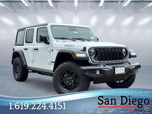 new 2025 Jeep Wrangler 4xe car, priced at $53,579