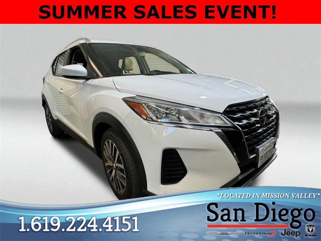 used 2021 Nissan Kicks car, priced at $13,797