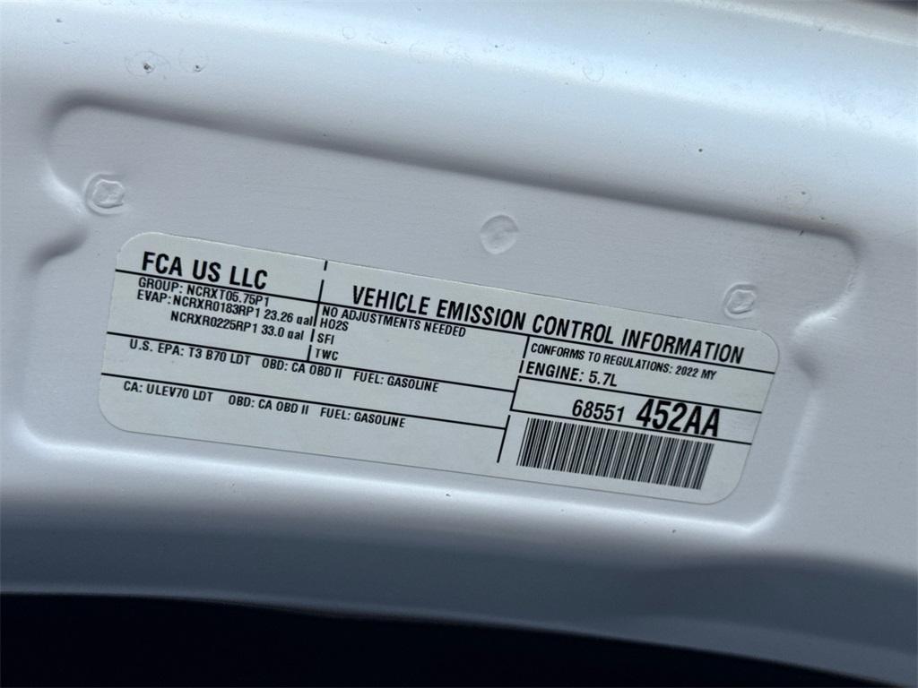 used 2022 Ram 1500 car, priced at $45,881