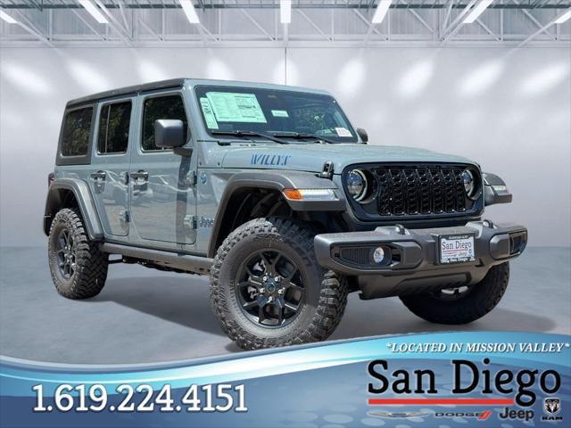 new 2025 Jeep Wrangler 4xe car, priced at $52,925