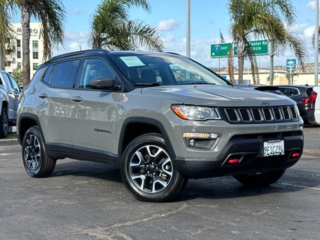 used 2021 Jeep Compass car, priced at $19,251