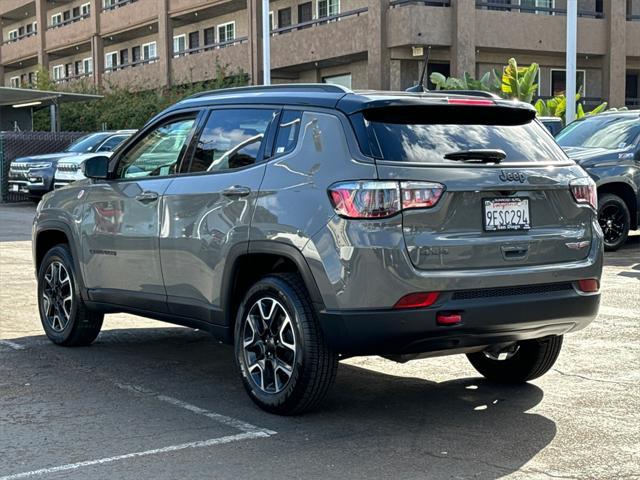 used 2021 Jeep Compass car, priced at $19,251