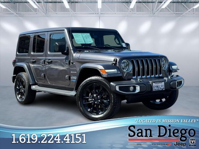 used 2021 Jeep Wrangler Unlimited car, priced at $34,580