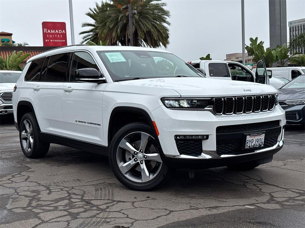 used 2021 Jeep Grand Cherokee L car, priced at $28,591