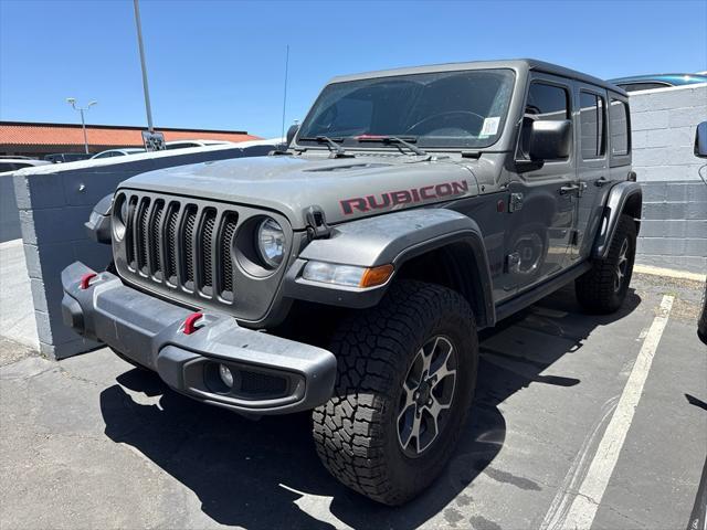 used 2021 Jeep Wrangler Unlimited car, priced at $34,670