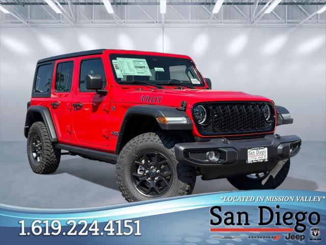 new 2025 Jeep Wrangler 4xe car, priced at $51,225