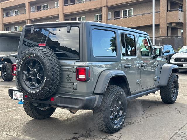 used 2023 Jeep Wrangler 4xe car, priced at $29,577