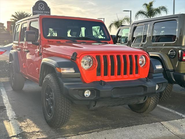 used 2018 Jeep Wrangler Unlimited car, priced at $23,990