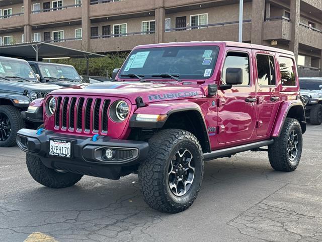 used 2021 Jeep Wrangler Unlimited 4xe car, priced at $34,634