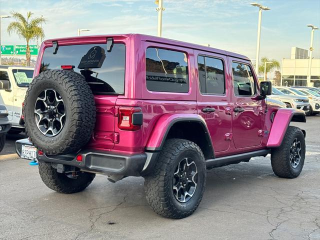 used 2021 Jeep Wrangler Unlimited 4xe car, priced at $34,634