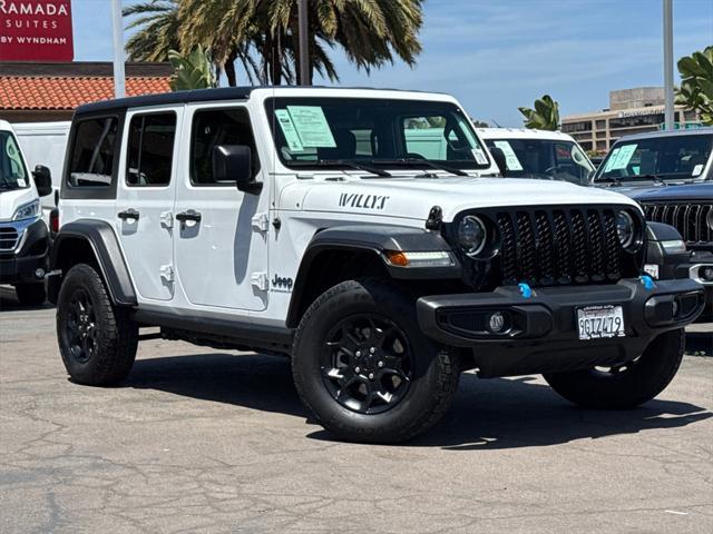 used 2023 Jeep Wrangler 4xe car, priced at $30,888