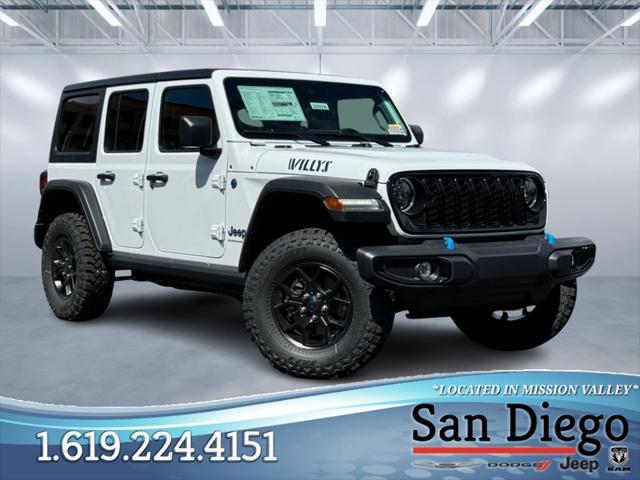 new 2024 Jeep Wrangler 4xe car, priced at $46,424