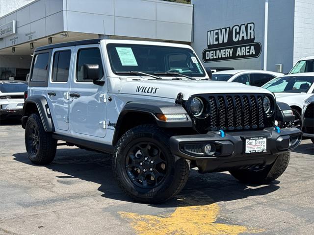 used 2023 Jeep Wrangler 4xe car, priced at $30,969