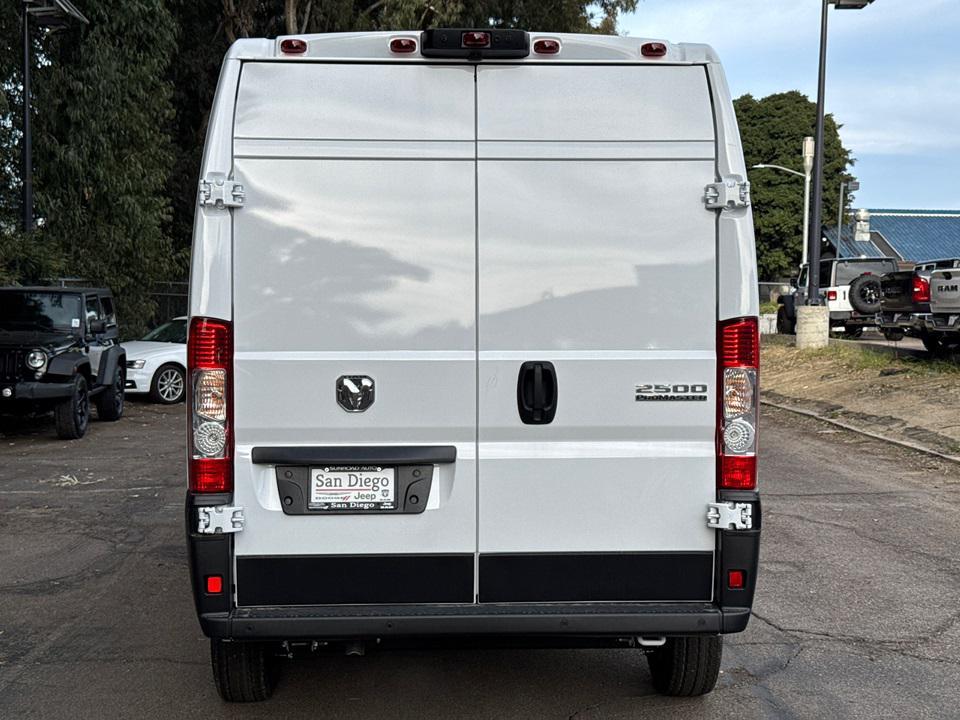 new 2025 Ram ProMaster 2500 car, priced at $49,925