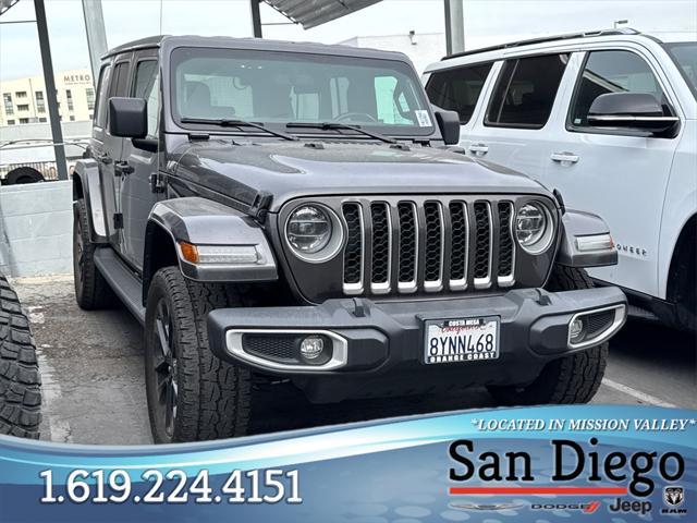 used 2021 Jeep Wrangler Unlimited car, priced at $32,777