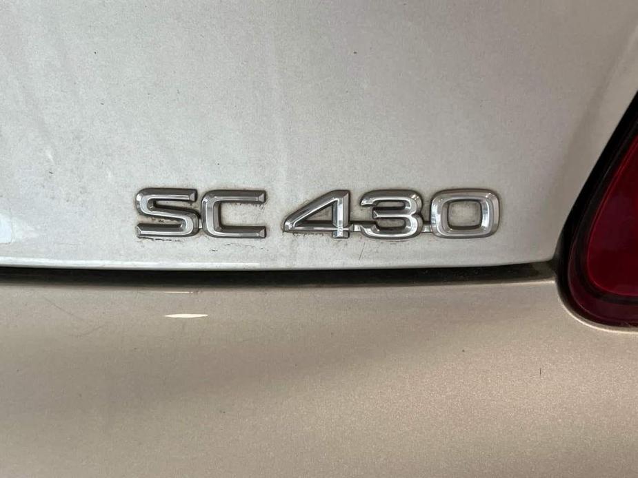 used 2004 Lexus SC 430 car, priced at $13,417