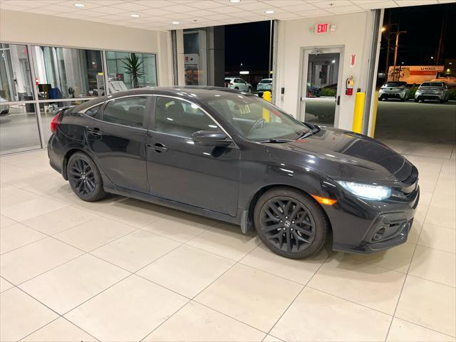 used 2020 Honda Civic Si car, priced at $22,874