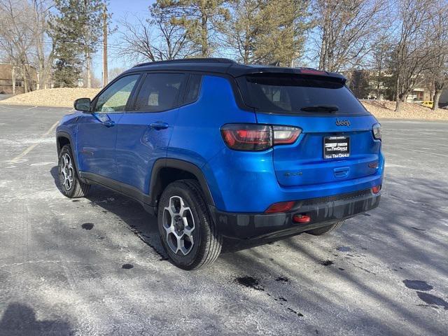 used 2022 Jeep Compass car, priced at $22,419