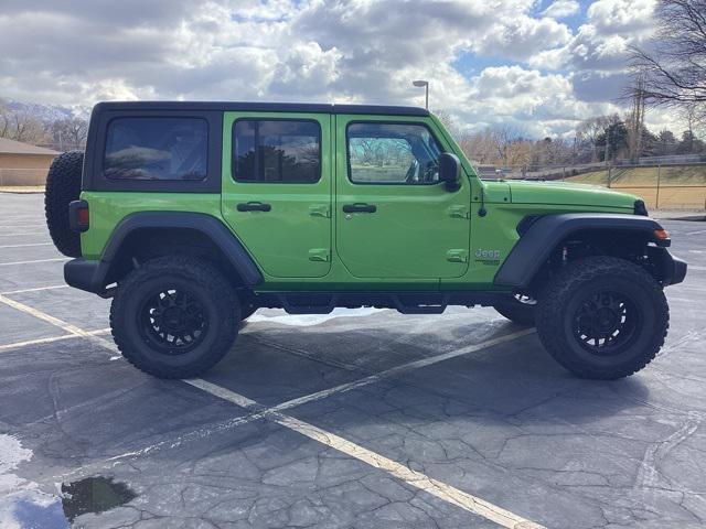 used 2018 Jeep Wrangler Unlimited car, priced at $28,652