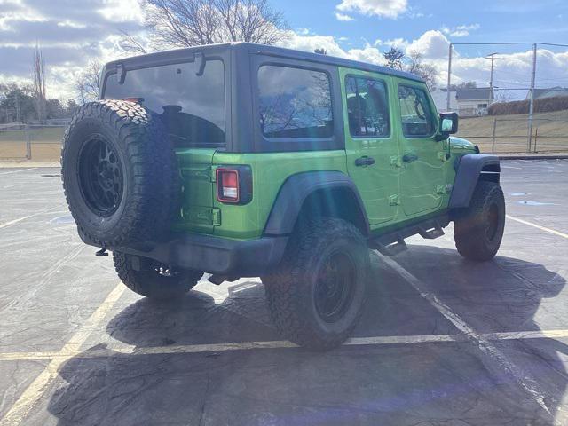 used 2018 Jeep Wrangler Unlimited car, priced at $28,652