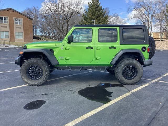 used 2018 Jeep Wrangler Unlimited car, priced at $28,652