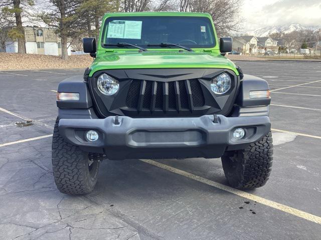 used 2018 Jeep Wrangler Unlimited car, priced at $28,652