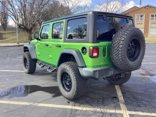 used 2018 Jeep Wrangler Unlimited car, priced at $28,652