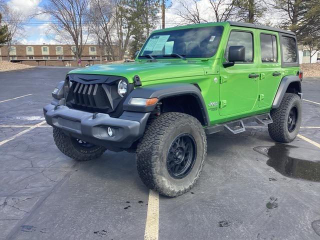 used 2018 Jeep Wrangler Unlimited car, priced at $28,652