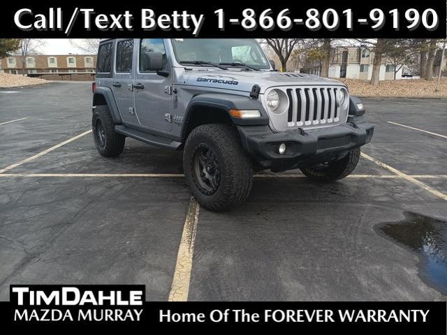 used 2018 Jeep Wrangler Unlimited car, priced at $26,451