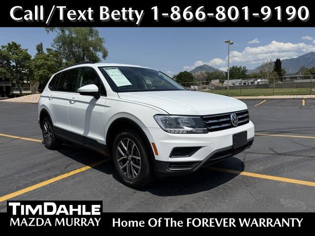 used 2021 Volkswagen Tiguan car, priced at $18,963
