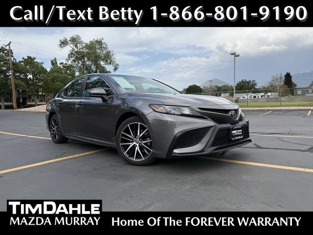 used 2021 Toyota Camry car, priced at $23,400