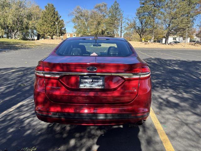 used 2017 Ford Fusion Hybrid car, priced at $11,501