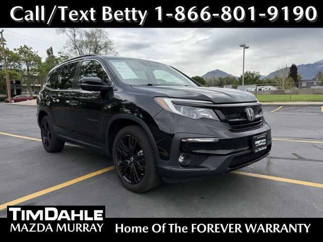 used 2021 Honda Pilot car, priced at $26,987