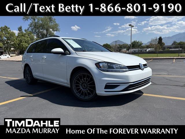 used 2018 Volkswagen Golf SportWagen car, priced at $13,397