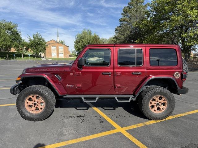 used 2022 Jeep Wrangler Unlimited car, priced at $35,445
