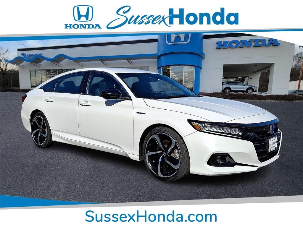 used 2022 Honda Accord Hybrid car, priced at $23,299