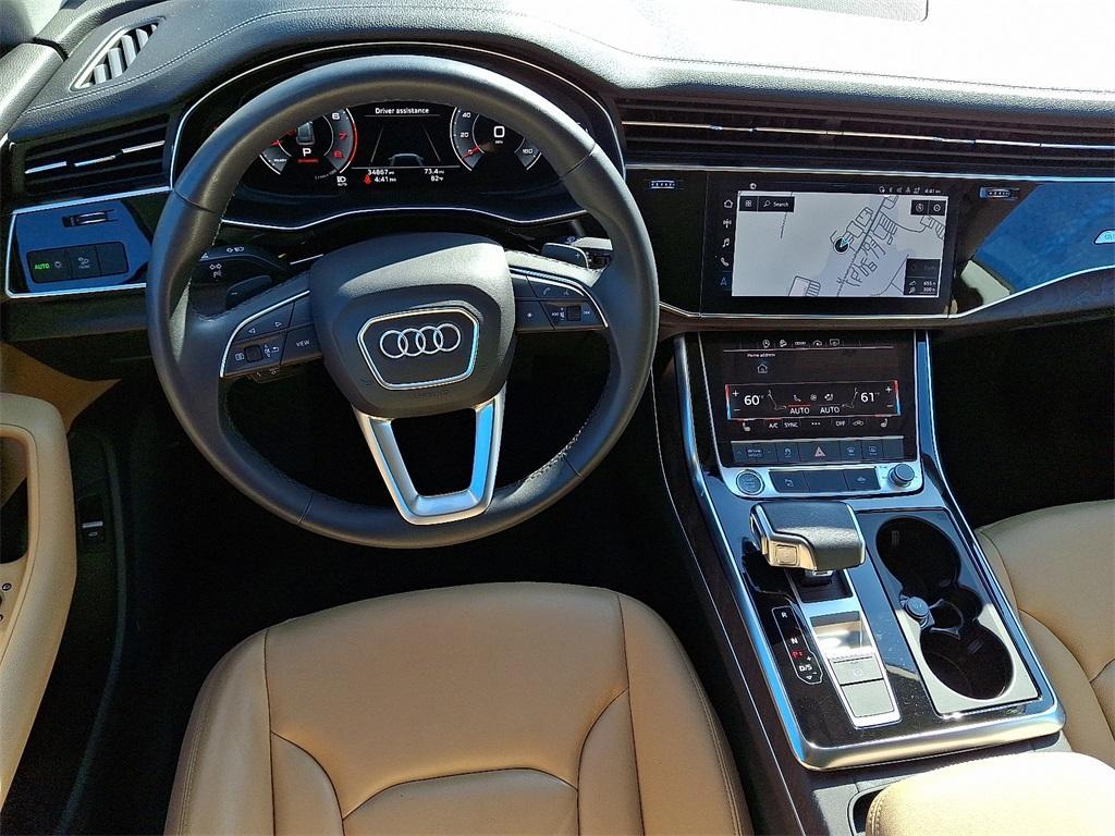 used 2023 Audi Q8 car, priced at $48,999