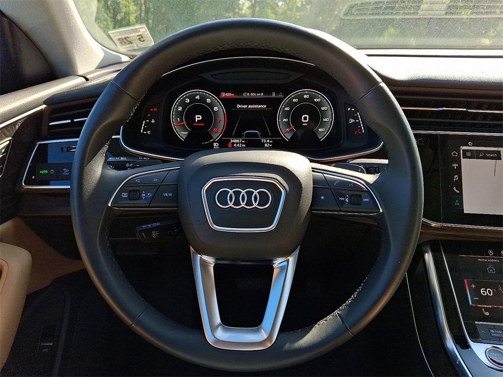 used 2023 Audi Q8 car, priced at $48,999