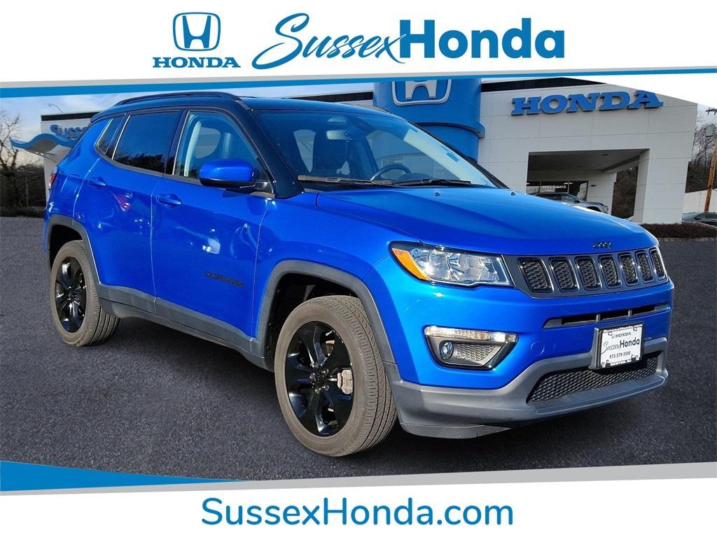 used 2020 Jeep Compass car, priced at $19,499